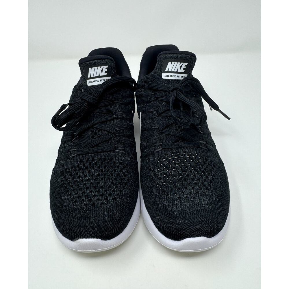 Nike Women Lunarepic Low Flyknit 2 Running, Black, Size 6.5